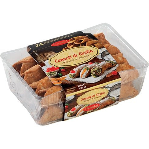 PENNISI Small Sicilian Cannoli Shells - 250g (8.8oz) - Pinocchio's Pantry - Authentic Italian Food