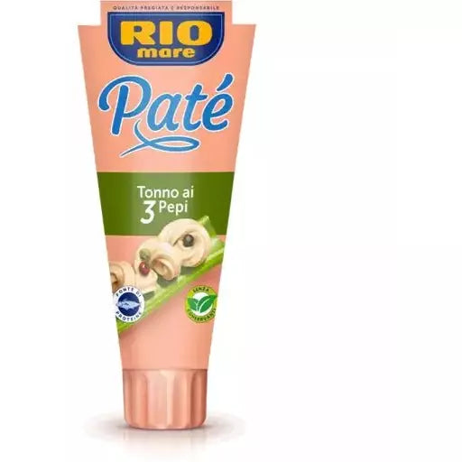 RIO MARE Tuna Paté with Three Peppers - 100g (3.53oz) - Pinocchio's Pantry - Authentic Italian Food