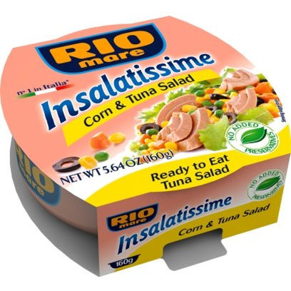 RIO MARE Tuna Salad with Corn - 160g (5.64oz) - Pinocchio's Pantry - Authentic Italian Food