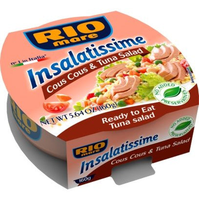 RIO MARE Tuna Salad with Couscous - 160g (5.64oz) - Pinocchio's Pantry - Authentic Italian Food