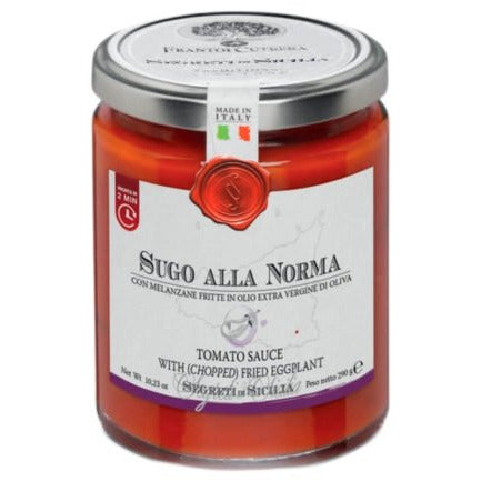 SEGRETI DI SICILIA Sugo alla Norma - 290g (10.23oz) - Pinocchio's Pantry - Authentic Italian Food