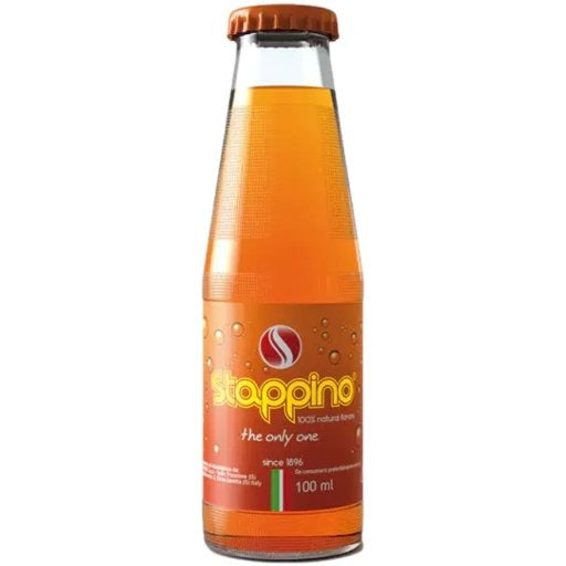 STAPPI Yellow Bitter Soda - 6 count - 100ml (3.4fl. oz) each - Pinocchio's Pantry - Authentic Italian Food