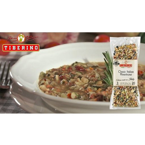 TIBERINO Classic Italian Minestrone - 150g (5.3oz) - Pinocchio's Pantry - Authentic Italian Food