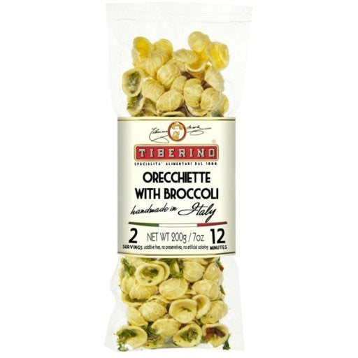 TIBERINO Orecchiette with Rapini - 200g (7oz) - Pinocchio's Pantry - Authentic Italian Food