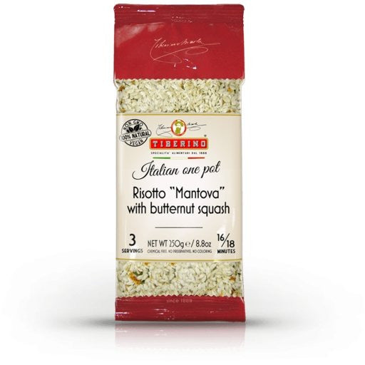 TIBERINO Risotto “Mantova” with Butternut Squash - 200g (7oz) - Pinocchio's Pantry - Authentic Italian Food