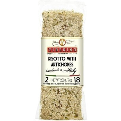 TIBERINO Risotto with Artichokes - 200g (7oz) - Pinocchio's Pantry - Authentic Italian Food