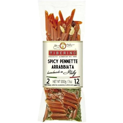 TIBERINO Spicy Penne Arrabbiata - 200g (7oz) - Pinocchio's Pantry - Authentic Italian Food