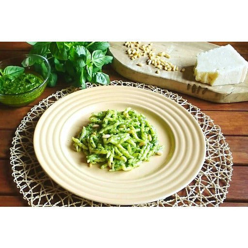 TIBERINO Trofie with Pesto - 200g (7oz) - Pinocchio's Pantry - Authentic Italian Food